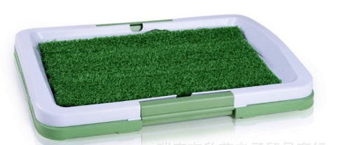 3 Layers Large Dog Pet Potty Training Pee Pad Mat Puppy Tray Grass Toilet Simulation Lawn For Indoor Potty Training Pet Supply - Palooza Pets