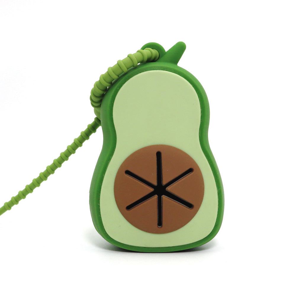 Silicone Pooper Scooper Dog Waste Bag Feces Avocado Clip - Palooza Pets