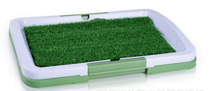 3 Layers Large Dog Pet Potty Training Pee Pad Mat Puppy Tray Grass Toilet Simulation Lawn For Indoor Potty Training Pet Supply - Palooza Pets
