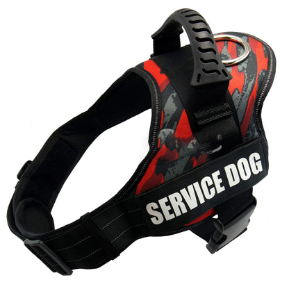 K9 Harness For Dogs Reflective Adjustable Pet Dog Harnesses Vest Dog Collar For Husky Shepherd Small Medium Large Dogs Supplies - Palooza Pets