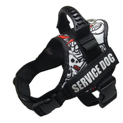K9 Harness For Dogs Reflective Adjustable Pet Dog Harnesses Vest Dog Collar For Husky Shepherd Small Medium Large Dogs Supplies - Palooza Pets