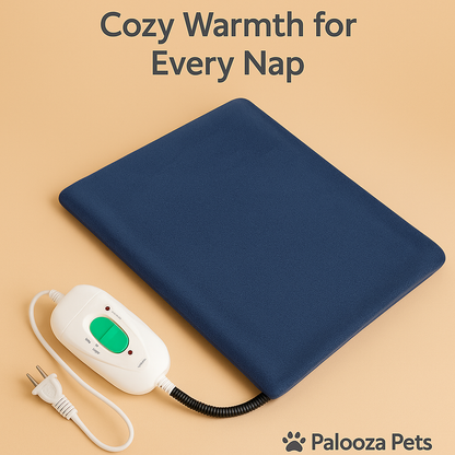 Electric Pet Heating Pad – Smart Temperature Control & Cozy Comfort - Palooza Pets