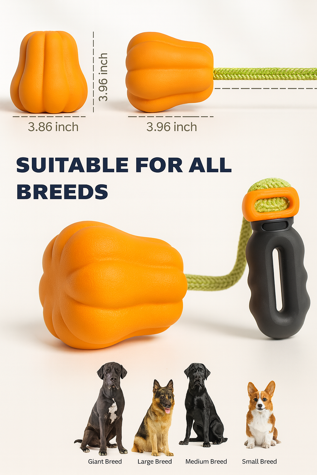 PROKEl | Dog Rope Fetch & Chew Toy