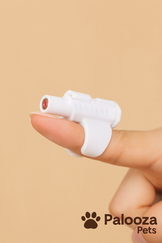 Portable Mini Laser Cat Toy – Finger Sleeve Design for Interactive Play