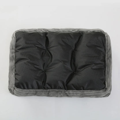 Bed for Dog Cat Pet Square Plush Kennel Medium Small Dog Sofa Bed Cushion Pet Calming Dog Bed House Pet Supplies Winter