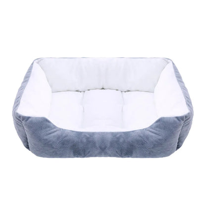 Bed for Dog Cat Pet Square Plush Kennel Medium Small Dog Sofa Bed Cushion Pet Calming Dog Bed House Pet Supplies Winter