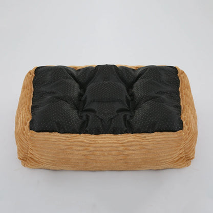 Bed for Dog Cat Pet Square Plush Kennel Medium Small Dog Sofa Bed Cushion Pet Calming Dog Bed House Pet Supplies Winter