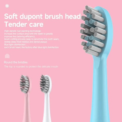 Electric Toothbrush for Adults Soft DuPont Bristle Portable Battery Toothbrush IPX7 Waterproof Intelligent Effective Oral Care