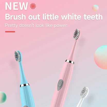 Electric Toothbrush for Adults Soft DuPont Bristle Portable Battery Toothbrush IPX7 Waterproof Intelligent Effective Oral Care