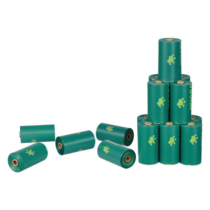 Thick Dog Poop Waste Bags Refill Rolls 270PCS Lavender Scented Biodegradable - Palooza Pets